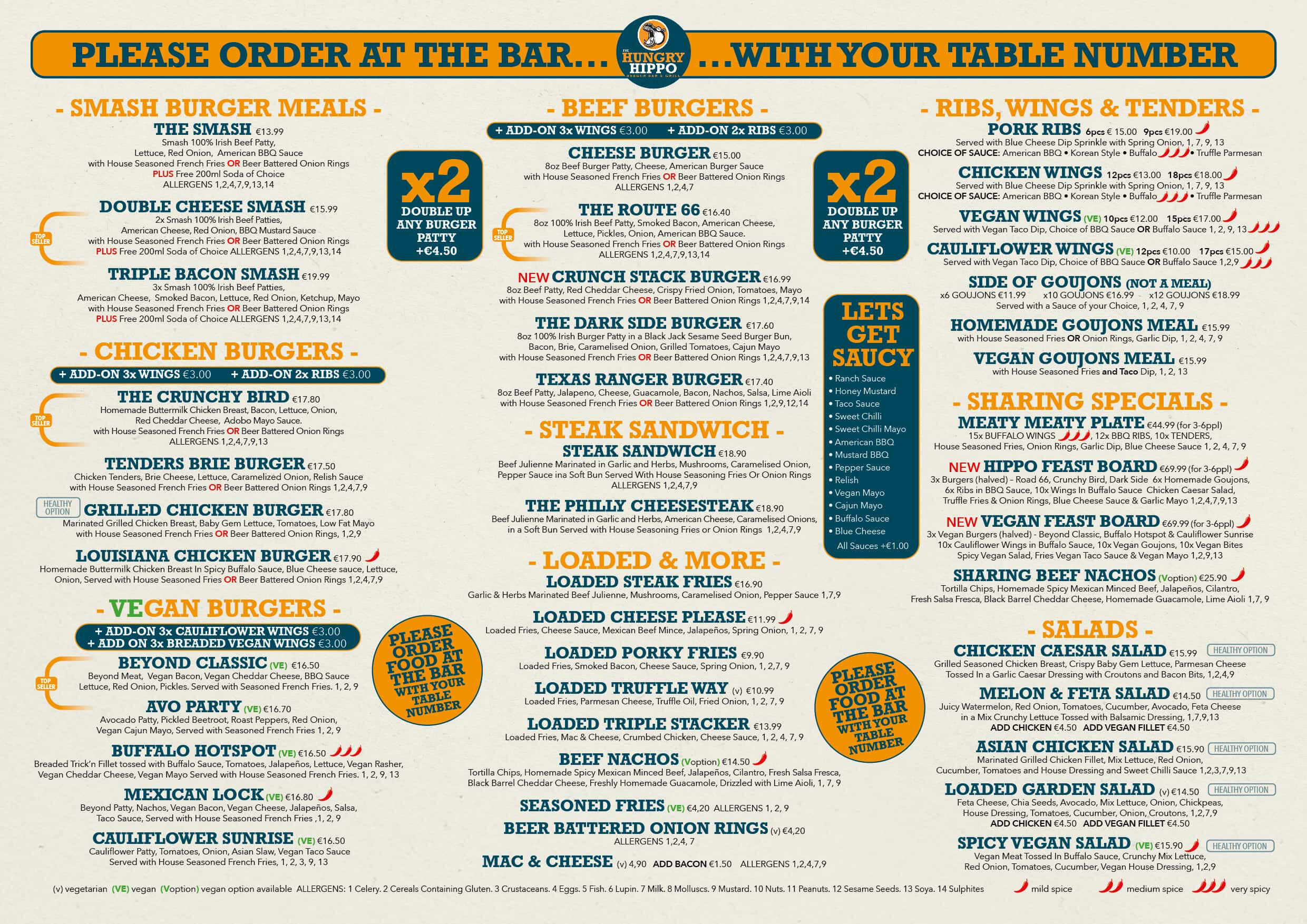 Menu Menu